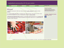 Tablet Screenshot of daylesfordchild.org.au